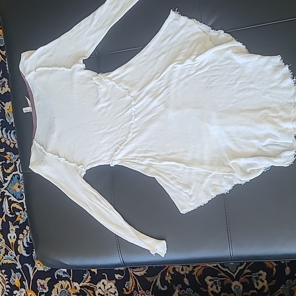 Free people rayon spandex white dress - Picture 3 of 3